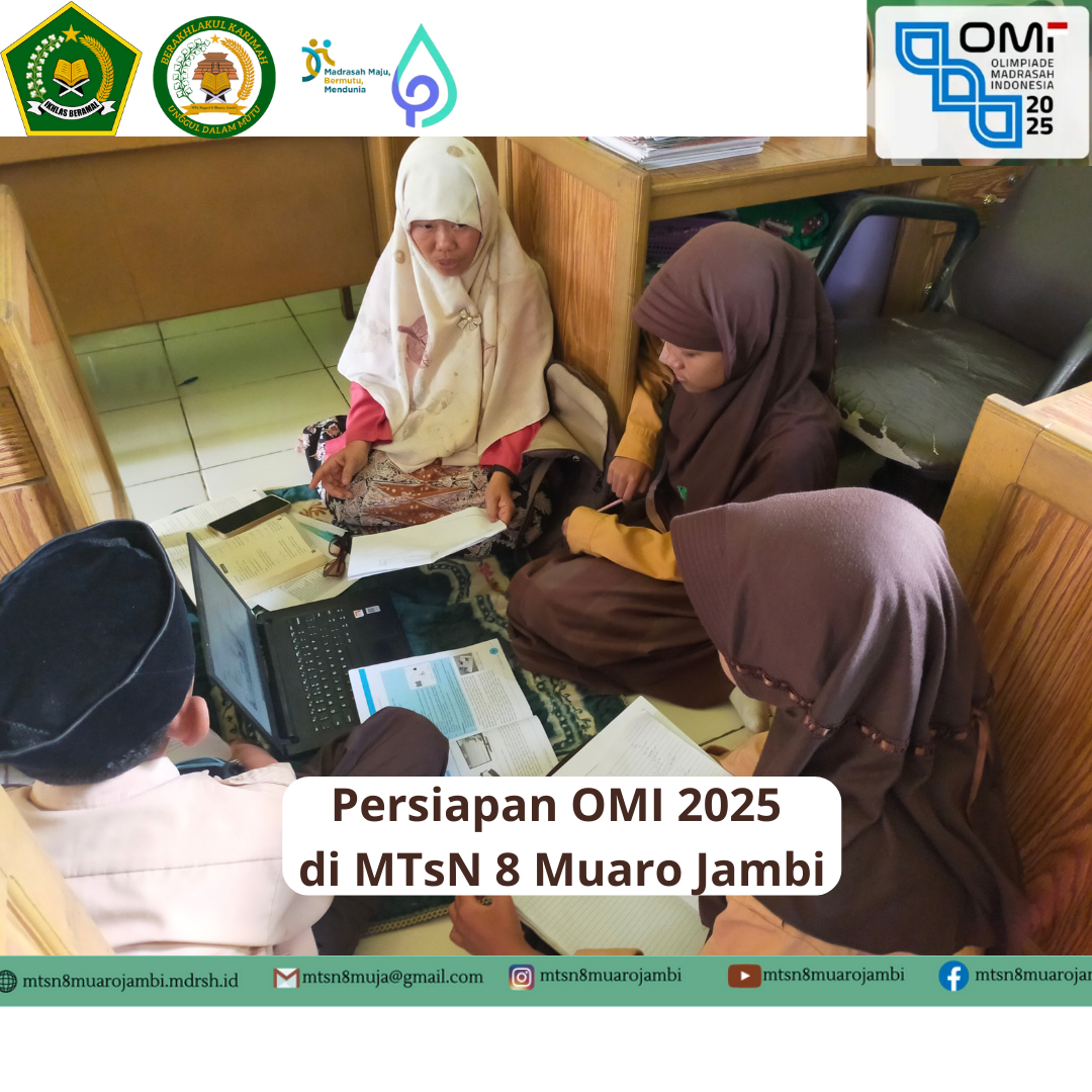 Persiapan Olimpiade Madrasah Indonesia (OMI) 2025 di MTsN 8 Muaro Jambi