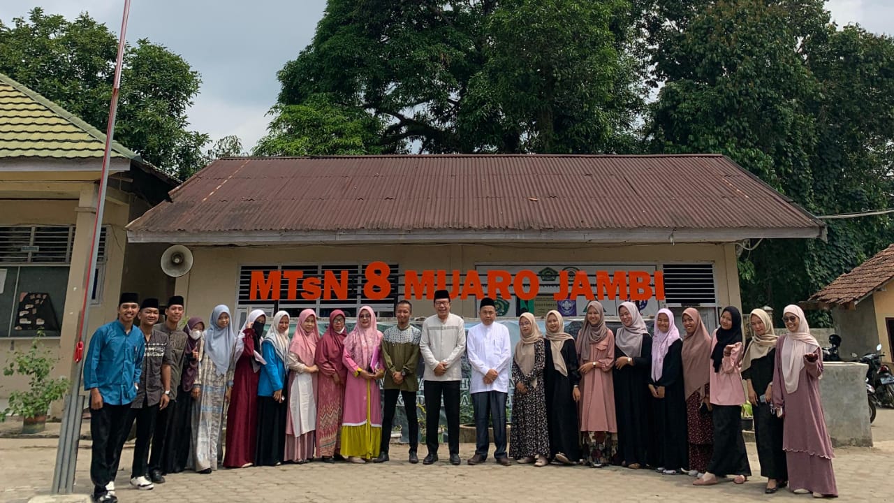 Monitoring Dosen Pembimbing Lapangan (DPL) Kegiatan PLP di MTsN 8 Muaro Jambi 