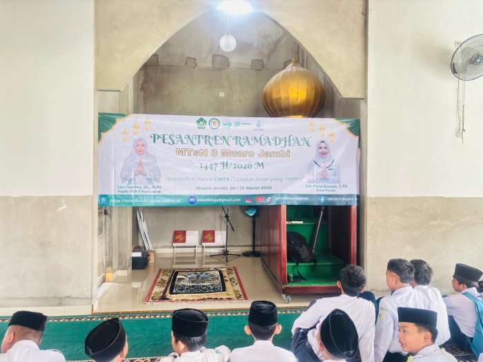 Pembukaan Pesantren Ramadhan MTsN 8 Muaro Jambi Tahun 2026