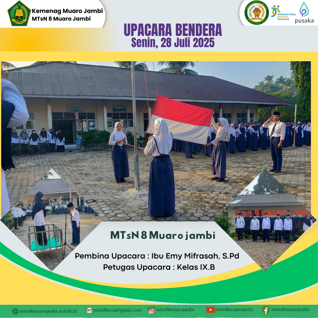 Upacara Senin: Kurikulum Cinta Sebagai Dasar Membangun Generasi Berakhlak