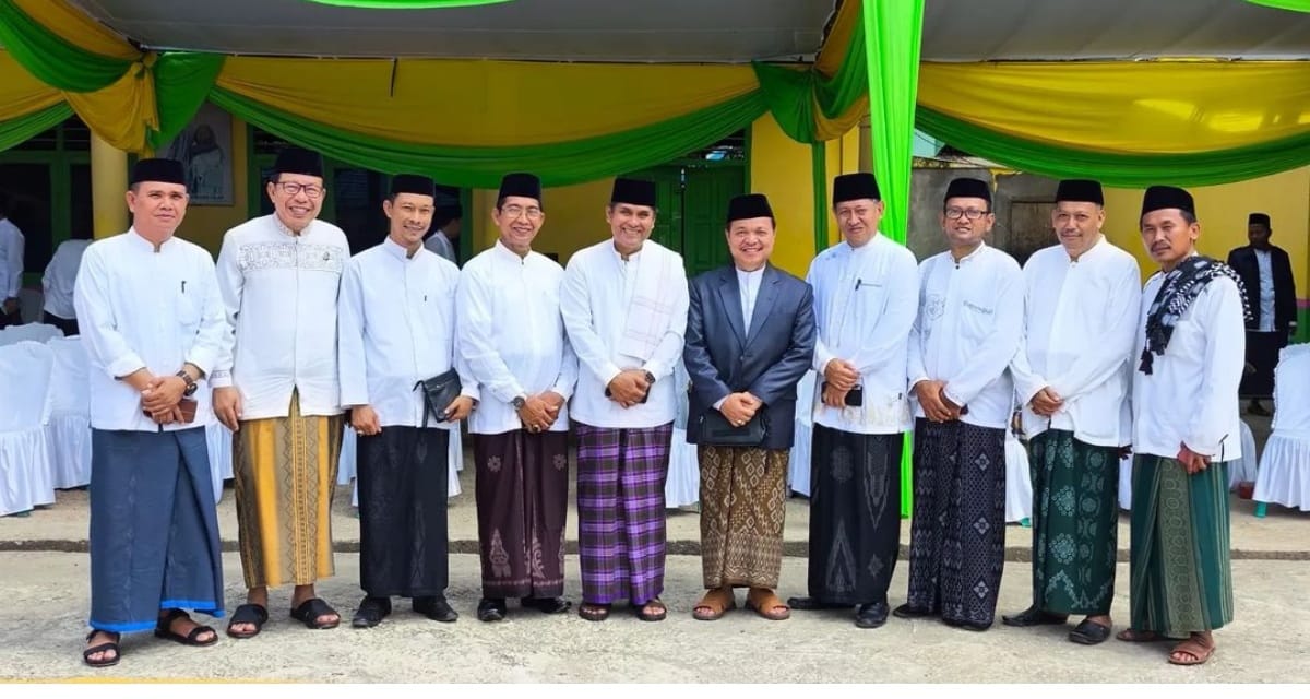 MTsN 8 Muaro Jambi Hadiri Apel Hari Santri Nasional 2024 di Ponpes Jauharul Falah